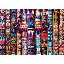 Totem Dreams - Large Piece Jigsaw Puzzle (Eurographics 628136553612) photo