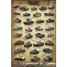 World War II Tanks (Eurographics 628136603881) photo