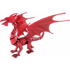 Metal Earth: Iconx 3D Metal Model Kit - Red Dragon