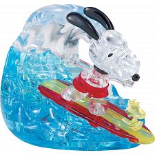 3D Crystal Puzzle - Snoopy Surf (023332310937) photo