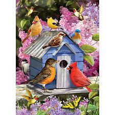 Spring Birdhouse - Large Piece (Cobble Hill 625012450423) photo