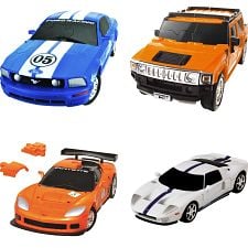 Group Special - Set of 4  3D Puzzle Cars