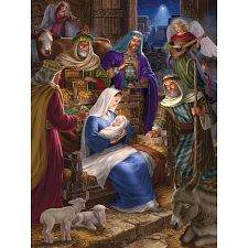 Holy Night - Family Pieces Puzzle (Cobble Hill 625012470155) photo