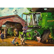 John Deere Then & Now (Ravensburger 4005555003847) photo