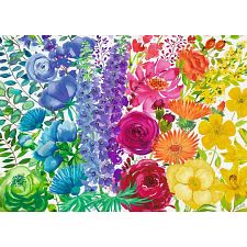 Floral Rainbow - Large Piece Format (Ravensburger 4005556171293) photo