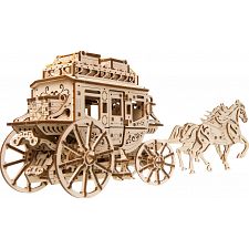 Mechanical Model - Stagecoach (Ugears 4820184120730) photo