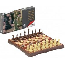 Magnetic Chess & Draught Set - Large (Cayro 8422878404551) photo