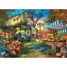 Old Country General Store - Large Piece Jigsaw Puzzle (Eurographics 628136555654) photo