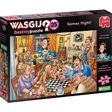 Wasgij Destiny #25: Games Night! (Jumbo International 8710126000151) photo