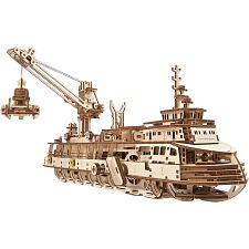 Mechanical Model - Research Vessel (Ugears 4820184121126) photo