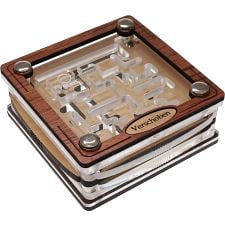 Wooden Fractal Tray Puzzle - Wunderlich Curve 3
