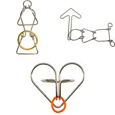 Group Special - a set of 3 Wire Puzzles for VIP