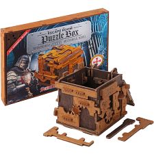 Escape Room DIY Puzzle Box: Secret of the Templars (Wooden City 5905488790137) photo