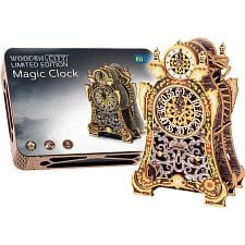 Wooden Mechanical DIY Model: Magic Clock - Limited Edition