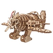 Mechanical Model - Mad Hornet Airplane (Ugears 4820184121553) photo