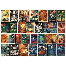 Vintage Alien Posters