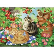 Under the Cherry Tree - Family Pieces Puzzle