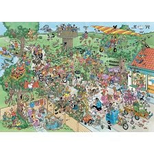 Jan van Haasteren Comic Puzzle - Big Garden Birdwatch