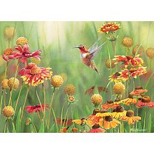 Rufous Hummingbird - Large Piece (Cobble Hill 625012450409) photo