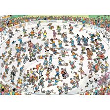 Jan van Haasteren Comic Puzzle 1000 Piece Riding The Skate Bowl