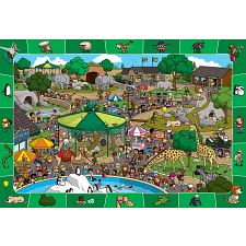 A Day at the Zoo - Spot and Find Puzzle Game