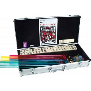 Mah Jong - Silver Set