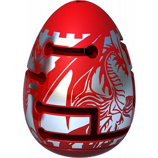 Smart Egg 2-Layer Labyrinth Puzzle - Level 2 Red Dragon