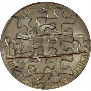 14 Piece Nickel - Coin Jigsaw Puzzle