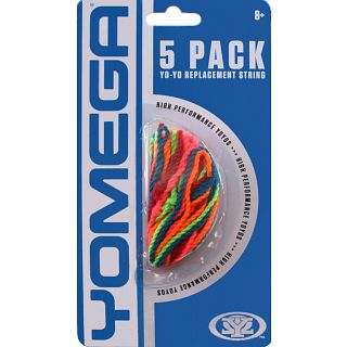 5 Pack Yo-Yo Replacement String - Colored