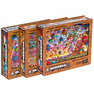 QUEZZLE Amazing Cappadocia Extension Pack - Wooden Jigsaw Puzzle