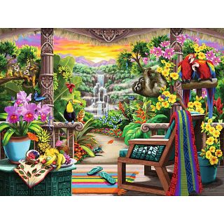 Tropical Retreat - Large Piece Format