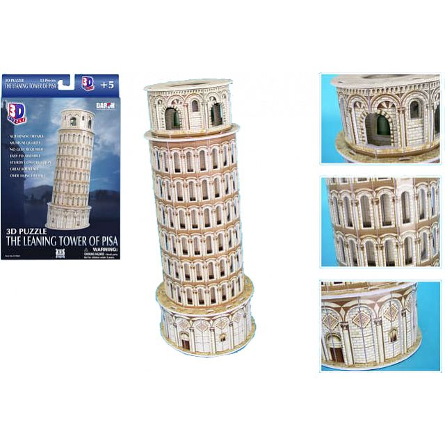 Click to get The Leaning Tower of Pisa  3D Puzzle