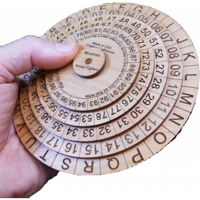 Click to get Mexican Army Cipher Wheel