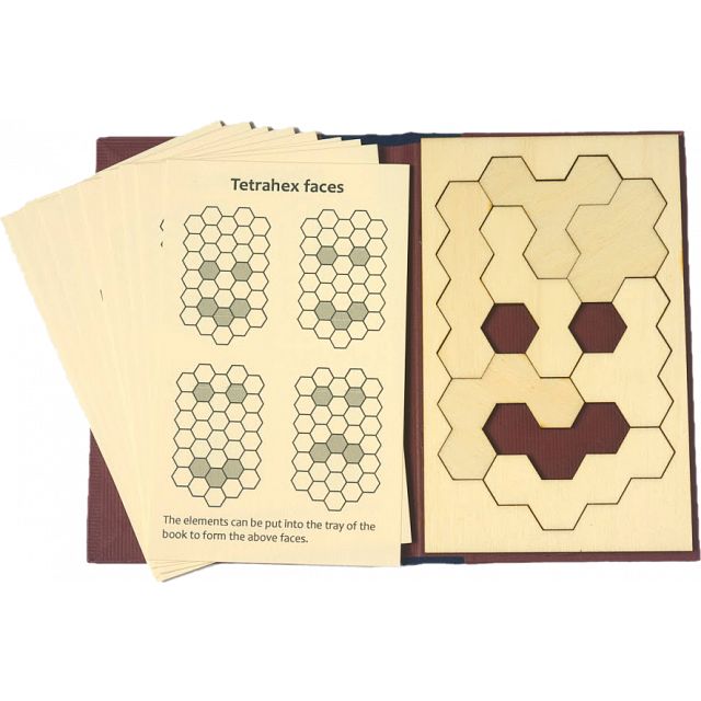 Click to get Puzzle Booklet  Tetrahex