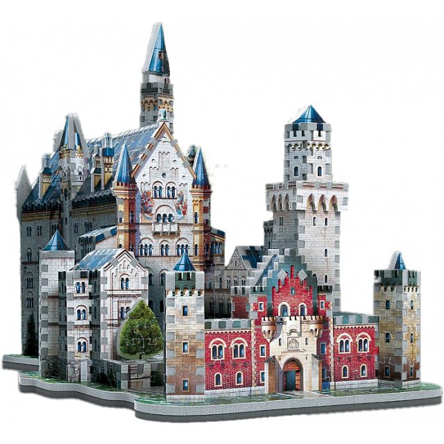 Click to get Neuschwanstein Castle  Wrebbit 3D Jigsaw Puzzle