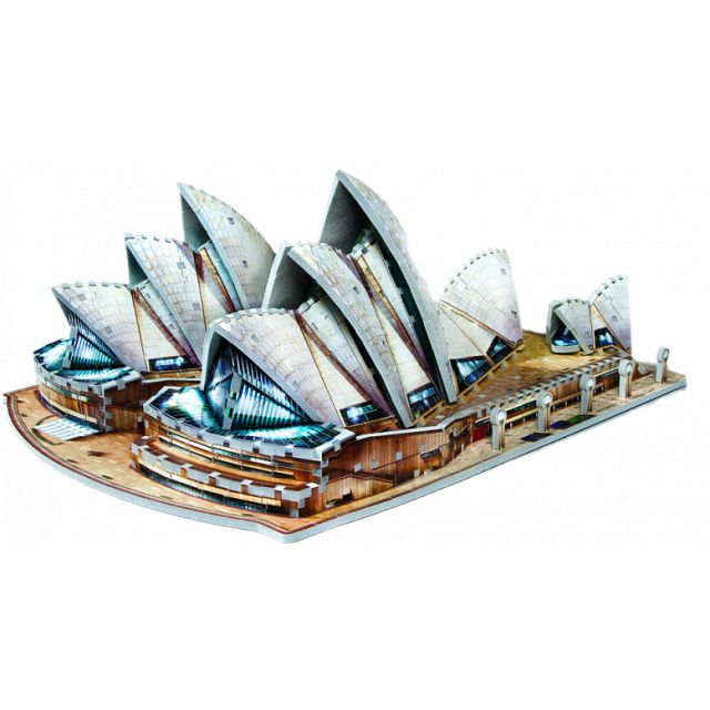 Sydney Opera House - Wrebbit 3D Jigsaw Puzzle, 3D