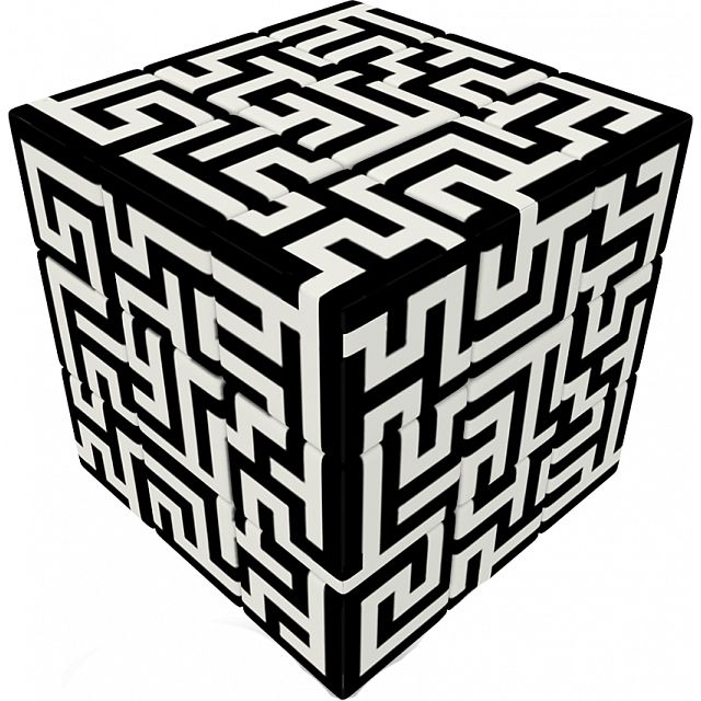 Click to get VCUBE 3 Flat 3x3x3 Maze