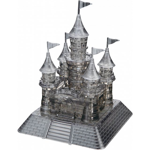 Click to get 3D Crystal Puzzle Deluxe  Castle Black