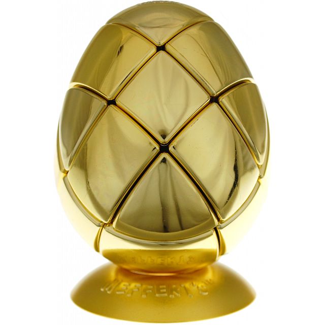 Click to get Metalised Egg 3x3x3  Gold