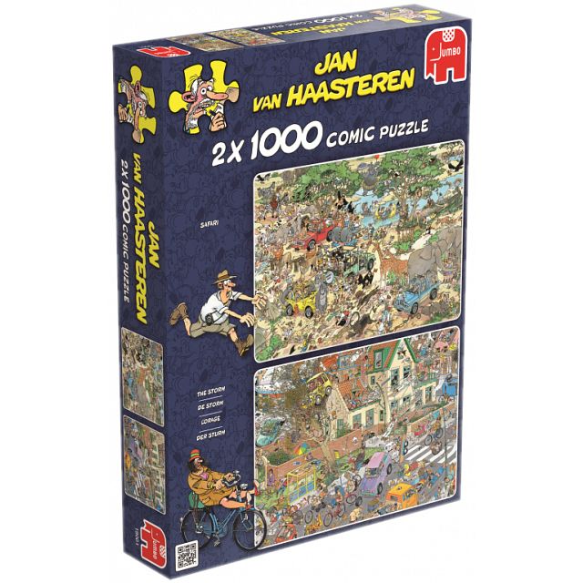 Click to get Jan van Haasteren Comic Puzzles 2 x 1000 Piece SafariThe Storm