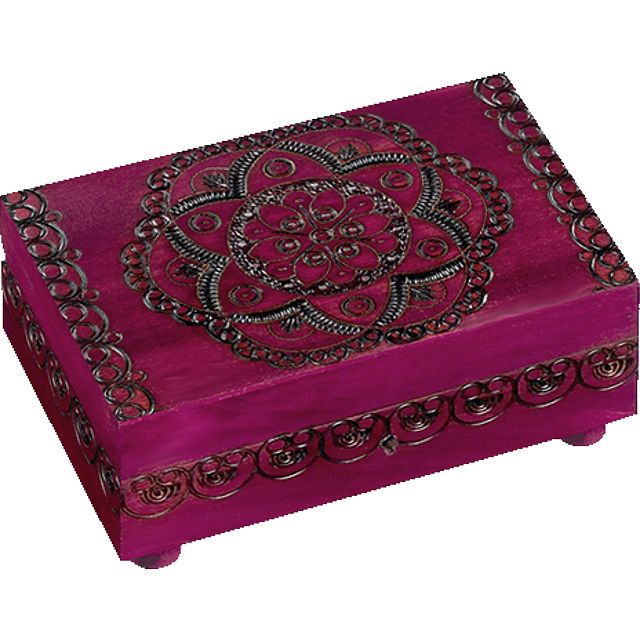 Click to get Floral Pattern Puzzle Box