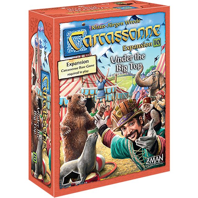 Click to get Carcassonne Expansion 10 Under the Big Top