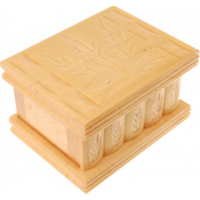 Click to get Romanian Puzzle Box  Small Natural