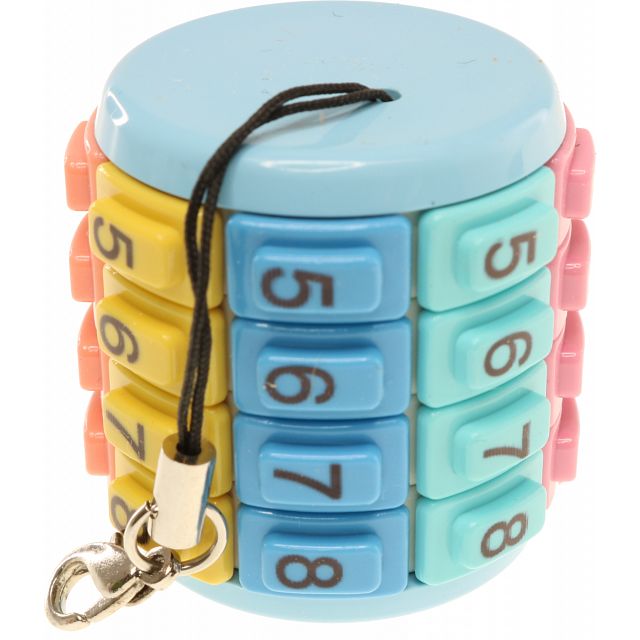 Click to get Eni Puzzle  Key Chain Numbers Pastel