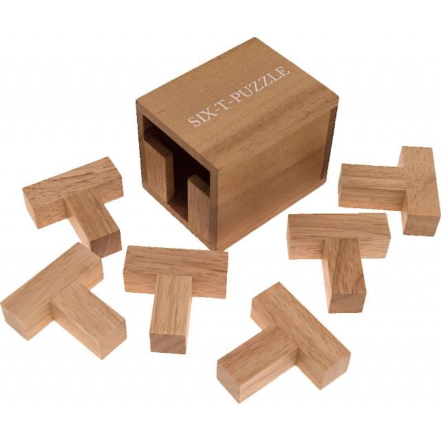 Support de puzzle en bois 6 pieces - puzzle