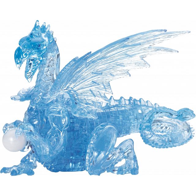 Click to get 3D Crystal Puzzle Deluxe  Dragon Blue