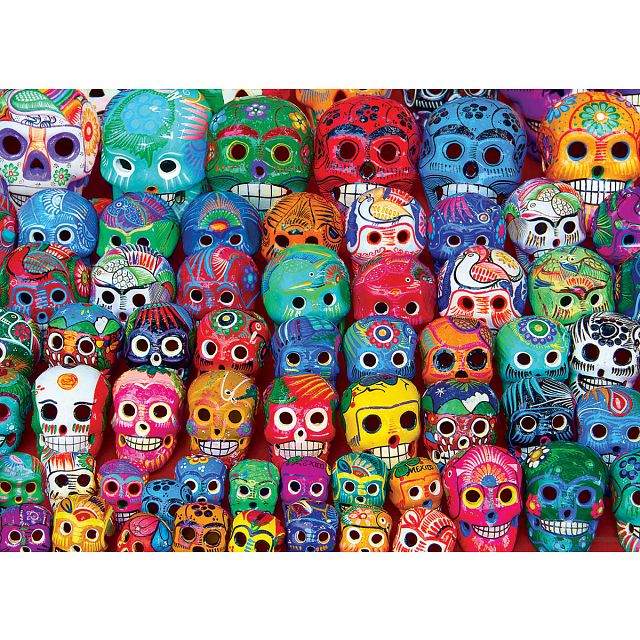 Traditional Mexican Skulls