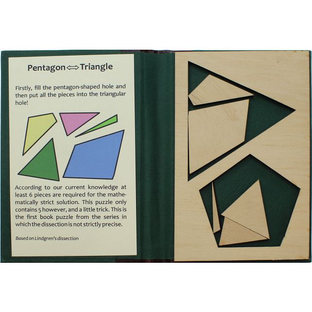 Click to get Puzzle Booklet  Pentagon to Triangle