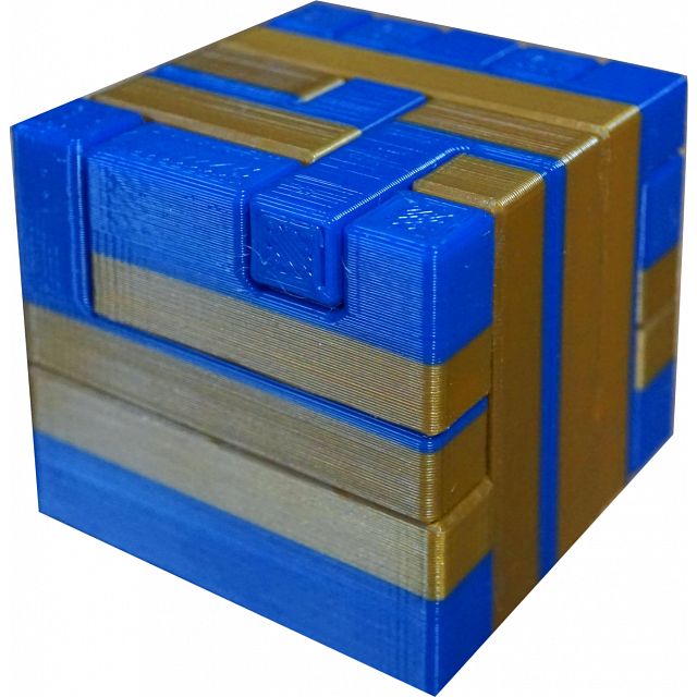 Click to get Impossible Cube 2 Blue and Gold