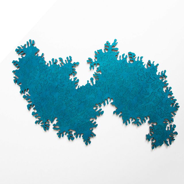 Click to get Infinity Wooden Jigsaw Puzzle  Turquoise